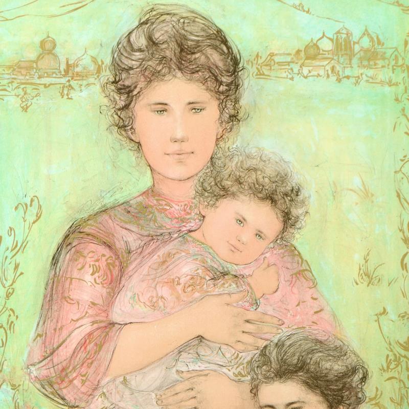 Tatyanas Family by Hibel (1917-2014)