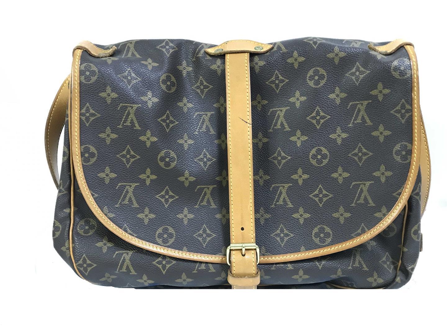 Louis Vuitton Monogram Saumur 35