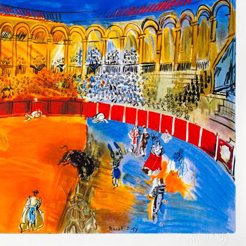 La Course De Taureaux by Dufy (1877-1953)