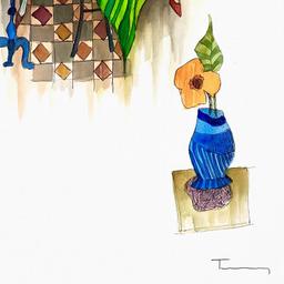 Untitled by Tarkay (1935-2012)