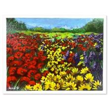 Flower Landscape I by Spolianski Tamara