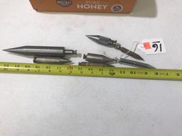 LOT OF (7) MACHINIST PLUMB BOBS