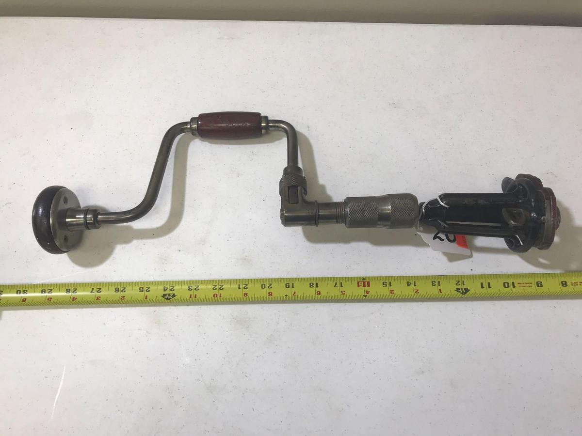 HOLLOW AUGER WITH BRACE