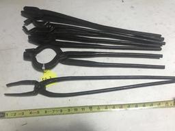 5 Pair of Blacksmith Tongues, selling times the money