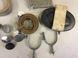 LOT OF MISC. HORSE RELATED ITEMS