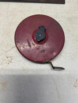 Measuring Lot, Starrett inclinometer, Lufkin tape and more