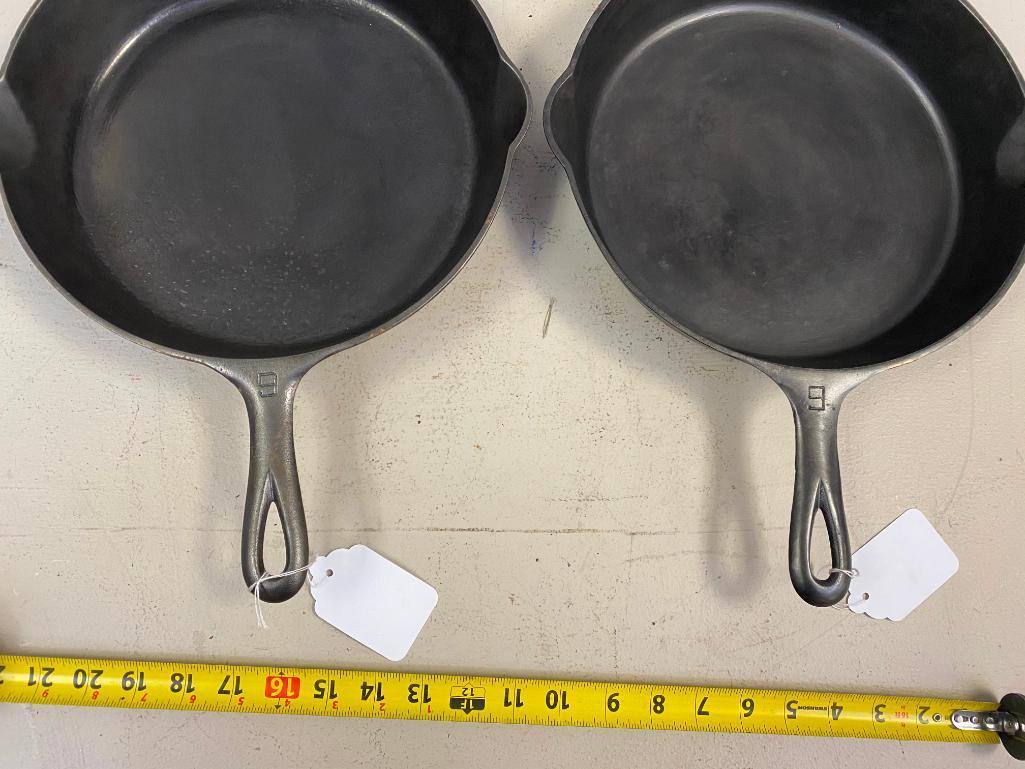 2- #9-710 Griswold block, Erie PA. USA smooth bottom