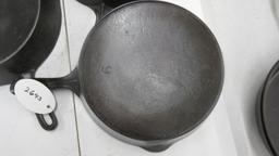 3 Wapak #9 Skillets