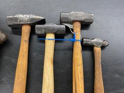 Lot of 5 Blacksmith Hammers