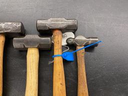 Lot of 5 Blacksmith Hammers