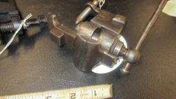2 Hand Forged Minature Vises Wow great pair