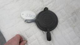 Minature Waffle Iron EC Simmons Pre Keen Kutter Rare