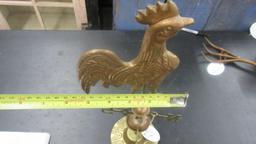 Minature Copper and Brass Weather Vane