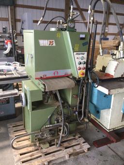 (12148)- Sheng-Shing 15 inch widebelt sander, hydraulic, model SDM-15