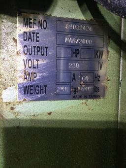 (12148)- Sheng-Shing 15 inch widebelt sander, hydraulic, model SDM-15
