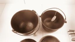 2 Clean bean pot ready to use