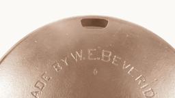 W.E. Beve Ridge #8 Grease less skillet
