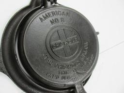 Griswold Large Block #8 Low Base Waffle Iron