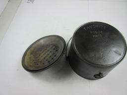 Favorite #7 Ghost mark 8 Flat bottom with lid