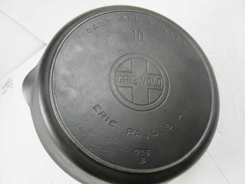 Griswold #10 Large Block Skillet