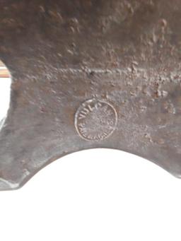 70 pound Arm and Hammer Anvil, marked LL BN. CO.