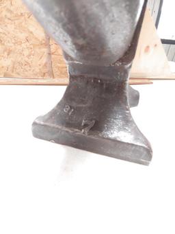 70 pound Arm and Hammer Anvil, marked LL BN. CO.