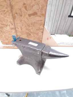 70 pound Arm and Hammer Anvil, marked LL BN. CO.