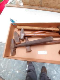 Lot of 6 Blacksmith Hammers