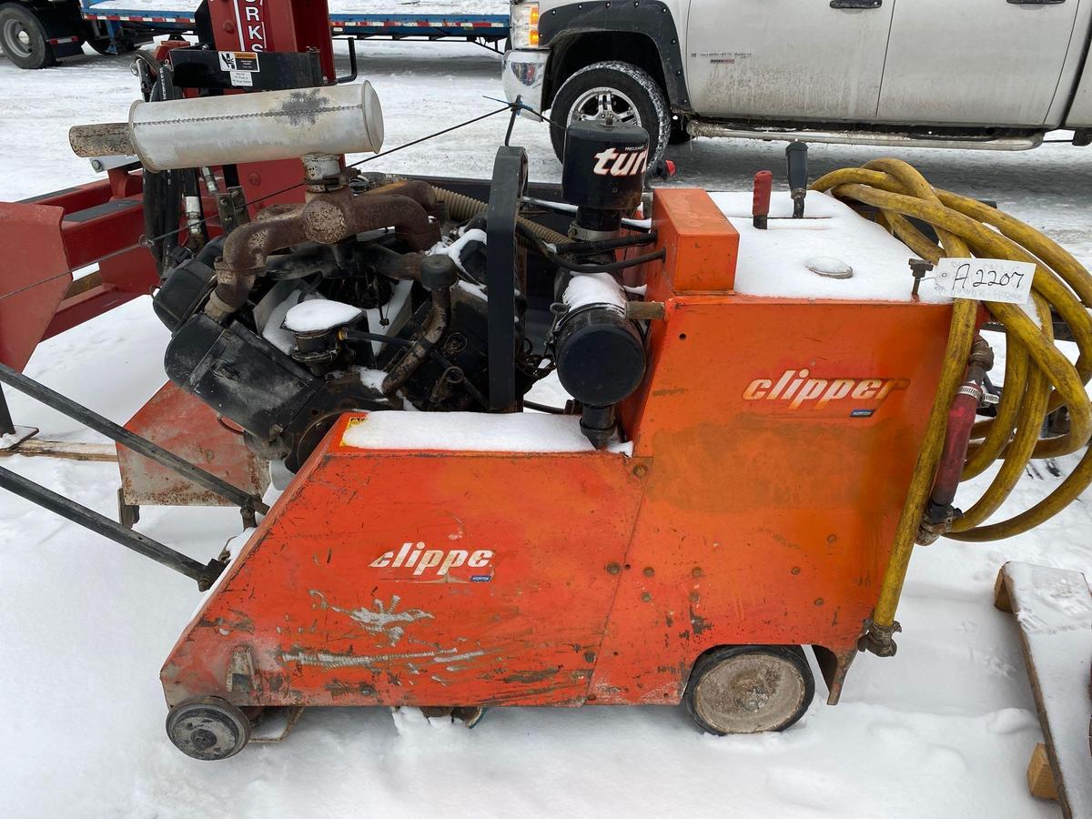 Clipper HD Walk Behind Concrete Saw