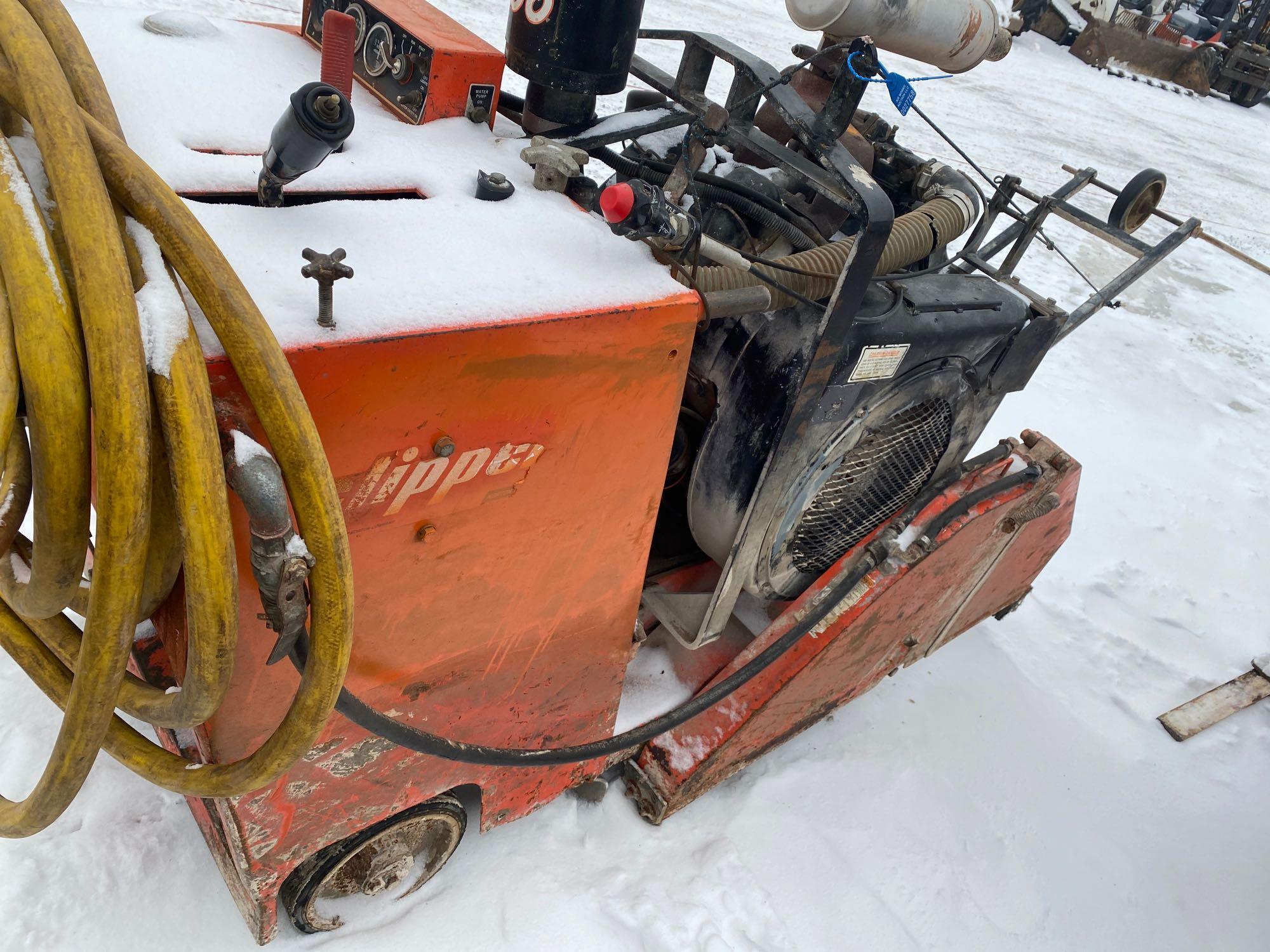 Clipper HD Walk Behind Concrete Saw
