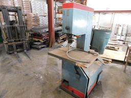 (16837)- AMADA VERTICAL BANDSAW MODEL # V A -400 16" CAPACITY BLADE WELDER