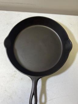 Griswold No. 11 Large Block Logo Cast Iron skillet, w/ heat ring