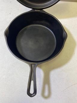 Lodge 4 In 1 Star Chicken Fryer With Hinged Lid Double Skillet