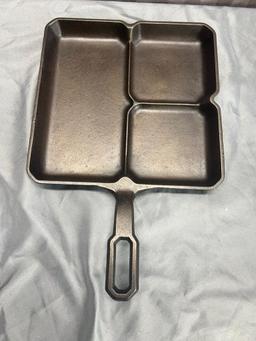 Colonial Griswold Breakfast Cast Iron Skillet, Large Block Logo
