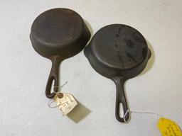2- Griswold No. 4 Small Block Skillets