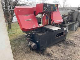 (19136)- Amada Horizontal band saw, 3 phase