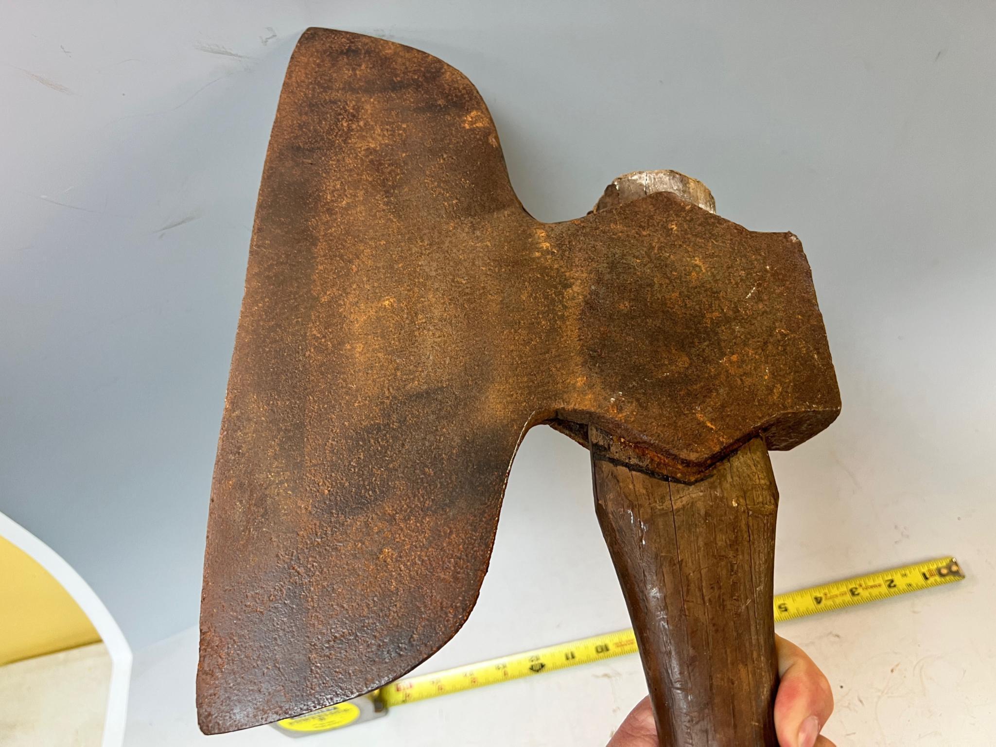 WM. BEATTY AND SONS CHESTER PA 12 INCH BROAD AXE