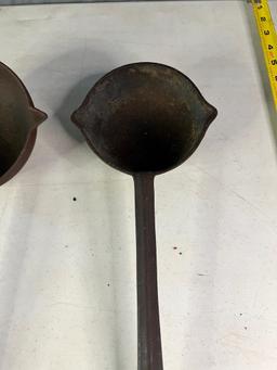 2- Larger Lead ladles