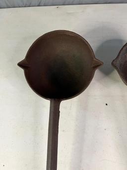 2- Larger Lead ladles