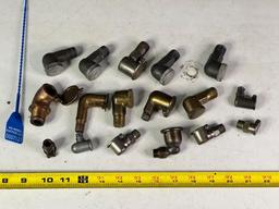 17-pcs greasers and oilers mostly Gits bros mfg.