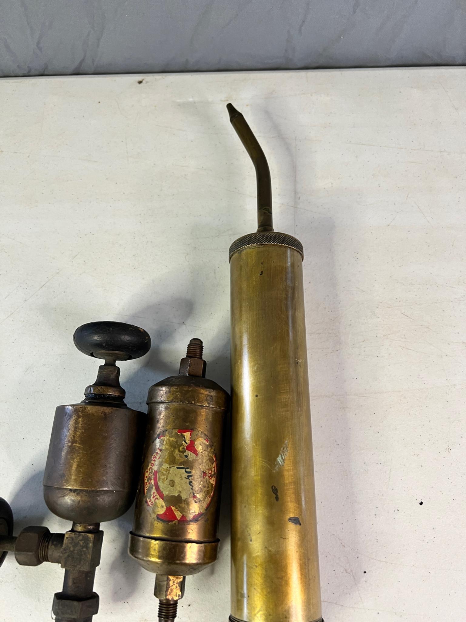 3-Pcs. 1-Grease gun and misc