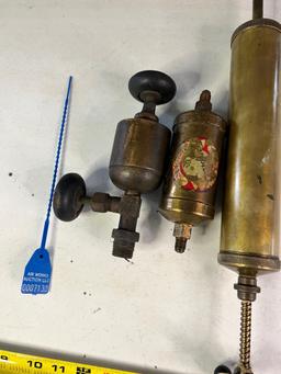3-Pcs. 1-Grease gun and misc