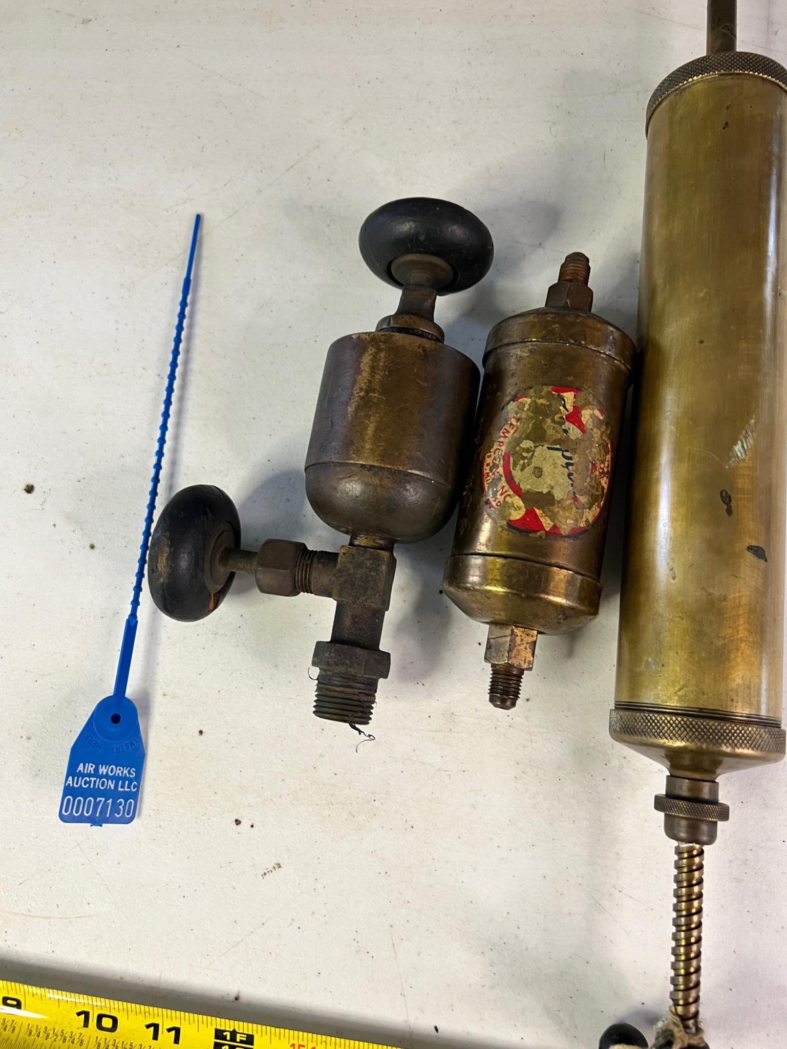 3-Pcs. 1-Grease gun and misc