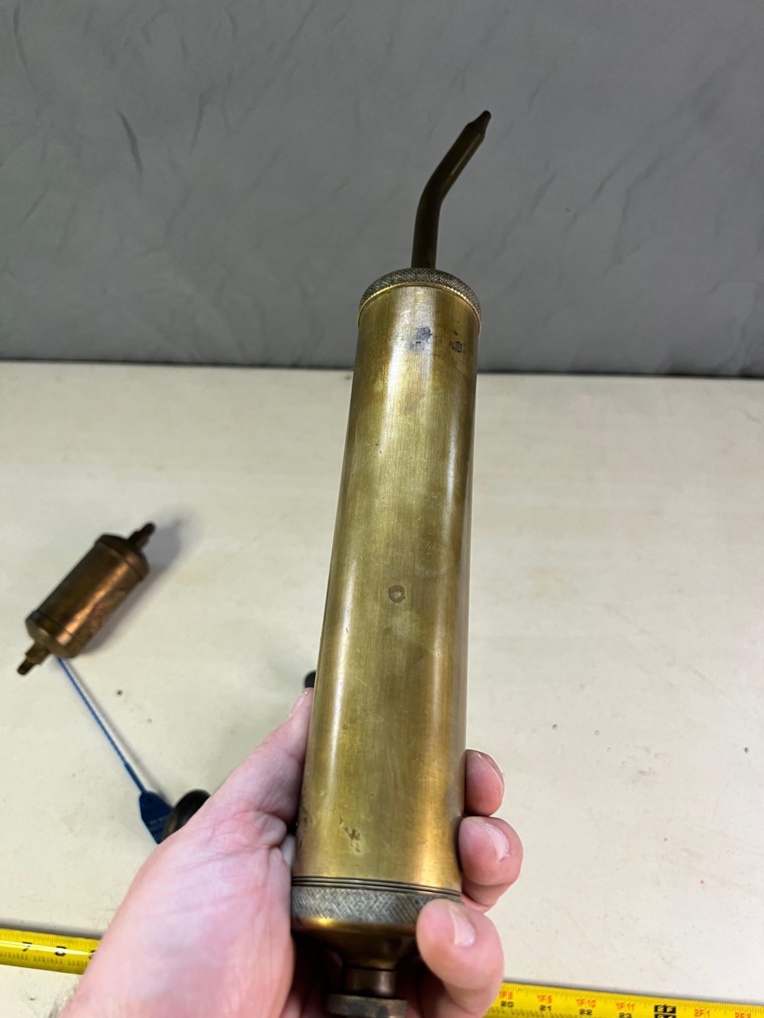 3-Pcs. 1-Grease gun and misc