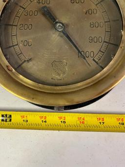 Ashcroft 7 3/4" 300PSI steam gauge