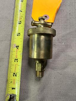 BRASS STEAM ENGINE OILER