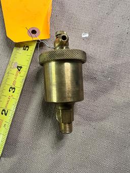 BRASS STEAM ENGINE OILER
