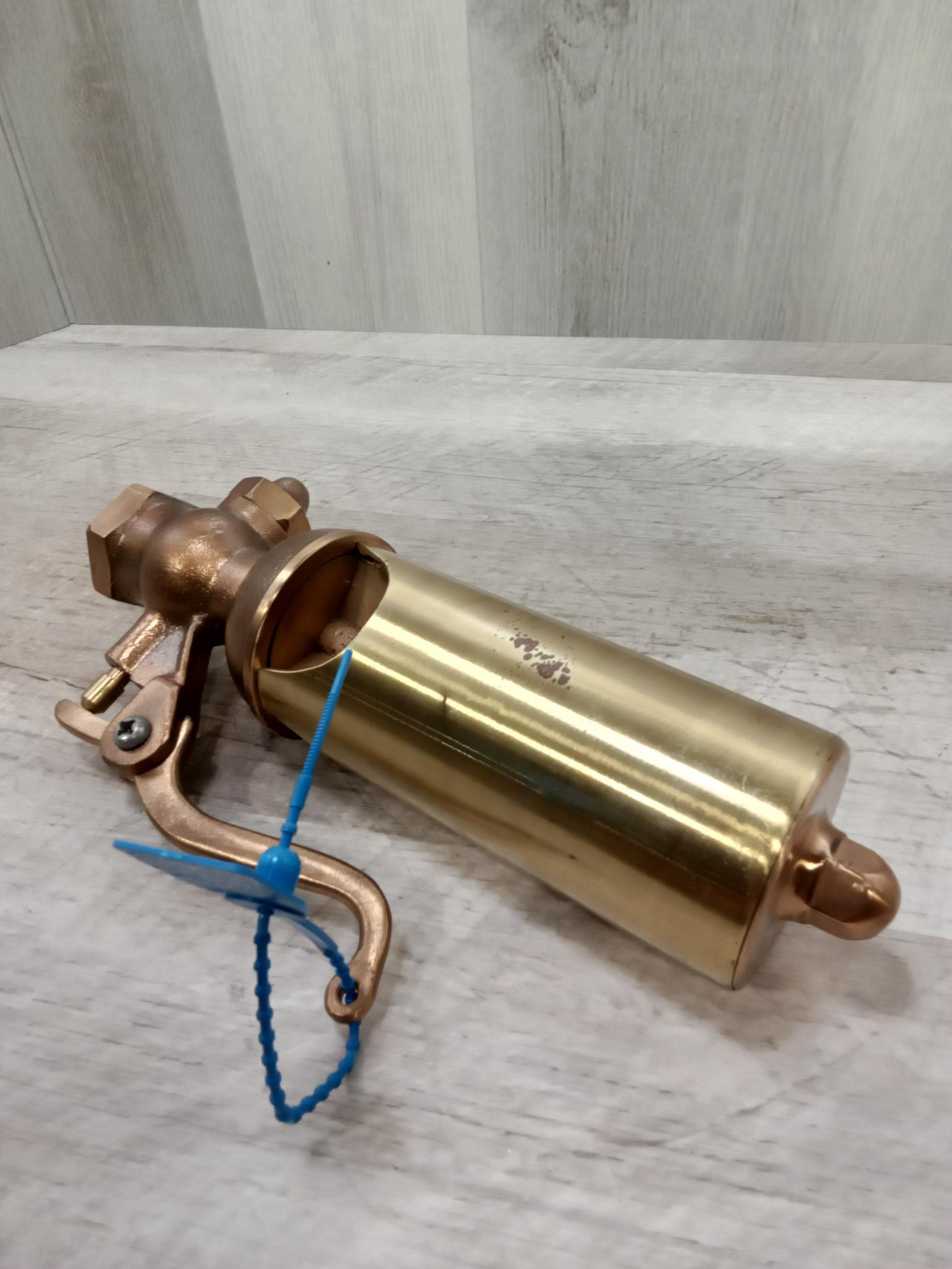 3 Chime Brass Steam Whistle 3"
