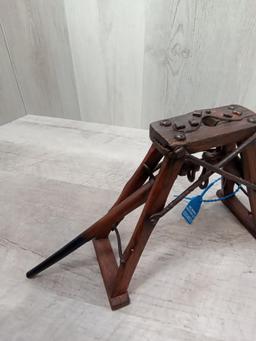 Salesman Sample Well pipe Puller super rare piece 1 of a kind