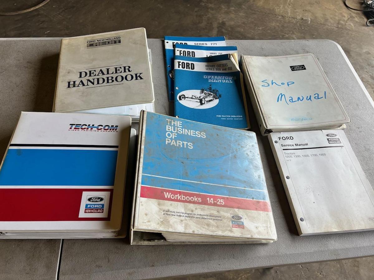 Large asst. of Ford/ New Holland Manuals
